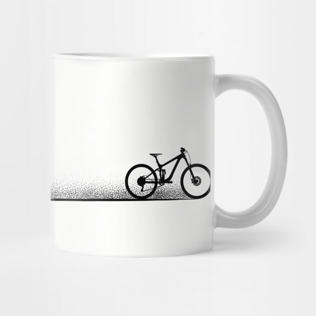 cycling mountain bike biking biker cyclist MTB Downhill gift by TheOutdoorPeople